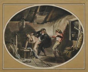 La Jument du compère Pierre, após o poema de Jean de La Fontaine, 1800
