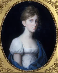 Ida, esposa do duque de Saxe-Weimar-Eisenach, c.1808
