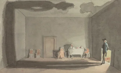 A longa sombra, cerca de 1805