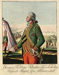 Príncipe Grigory Alexandrovich Potyomkin 1739-1791, c. 1790.