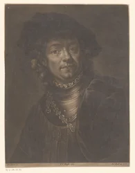 Retrato de Rembrandt van Rijn