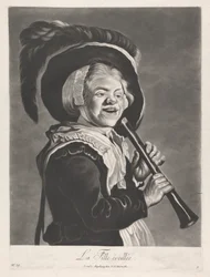 A rapariga acordada