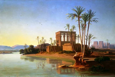 Philae, c.1860 (óleo sobre tela)