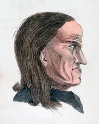 As características faciais de uma pessoa melancólica, 1808