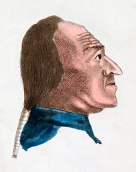 As características faciais de uma pessoa de temperamento rápido, 1808