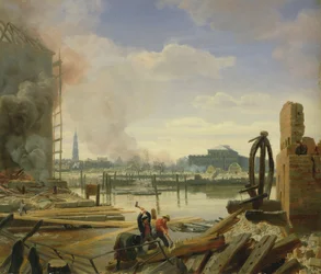 Hamburgo após o incêndio de 1842, 1842