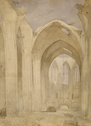 Ruínas de São Nicolau, 1842 (wc no papel)