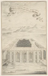 Estudo para o Templo em Jerusalém, Placa 424, Physica Sacra