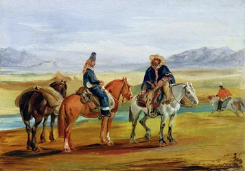 Huasos chilenos, c.1836