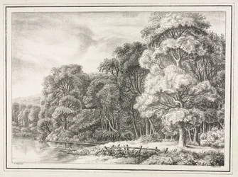 Woodland Scenery com Lake, 1811-1816.