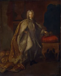 Retrato do czar Pedro II da Rússia 1715-1730, 1728