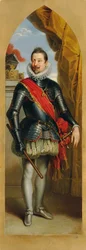 O Imperador Fernando II de pé