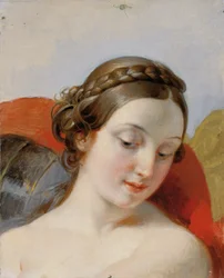 Head of a Young Girl (Estudo para "Rüdiger and Angelica")