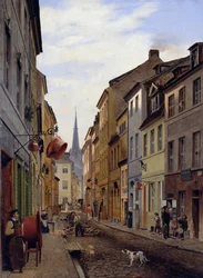A Parochialstraße, 1831