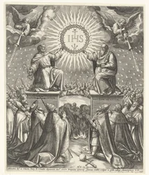 Adoração do monograma de Cristo