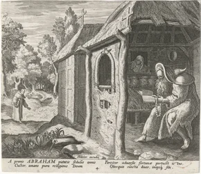 Abraão de Edessa como eremita
Eremitas masculinos (título da série)
Solitudo Sive Vitae Patrum Eremicolarum (título da série)