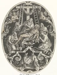 Lamentação de Cristo
Paixão de Cristo (título da série)
Passio verbigenae quae nostra redemptio Christi (título da série)