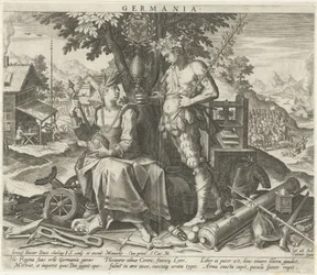 Alemanha com Ceres e Bacchus
Germania (título sobre o objecto)
Representações alegóricas dos países europeus (título da série)