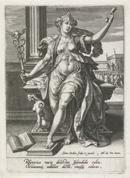 Rhetorica
Retórica (título sobre o objecto)
As sete artes liberais (artes liberales) (título da série)