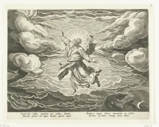 Criação do céu e da água
Criação do mundo (título da série)