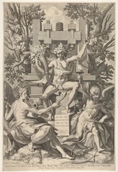 Baco, Música, Amor, 1575-1600.