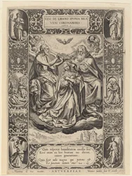 A Coroação da Virgem, 1576.