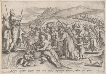 O Êxodo do Egito, c.1585.