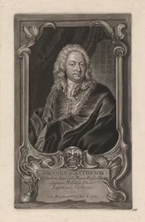 Johann Mattheson, gravado por Johann Jakob Haid (1704-67), c.1744 (mezzotint)