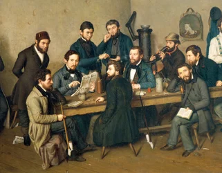 Revolucionários presos em Trier (detalhe, veja 627261)