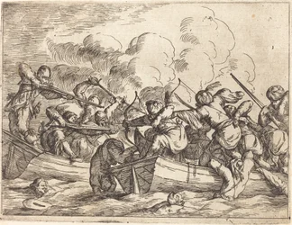 Caprichos de várias batalhas, 1635.