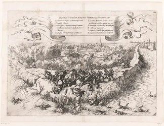 Batalha de Oosterweel, 1567
Pugna ad Osteruelam, Margarita Parmensi Gubernatrice. 1567 (título sobre o objecto)