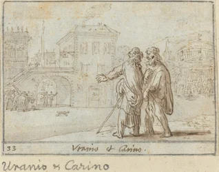 Urânio e Carino, 1640.