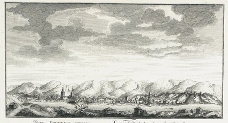 Vista da fortaleza de Udinskoye, ca 1735