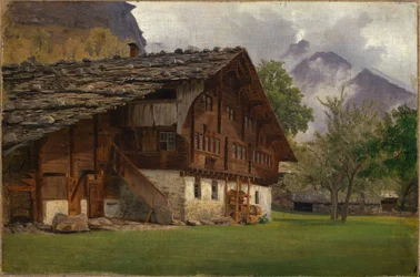 Casa de campo nos Alpes