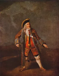 Garrick como Lord Chalkstone, c1740 1948