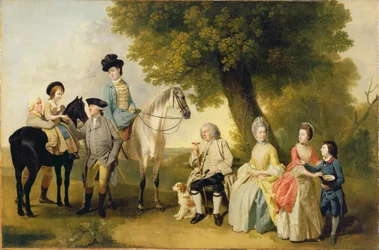 The Drummond Family, c.1769 (óleo sobre tela)