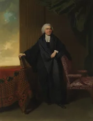 O reverendo Philip Cocks 1735-1797, finais da década de 1760.