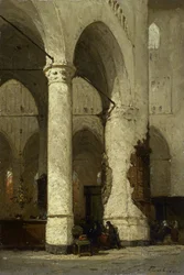 Interior da igreja de "Hooglandse