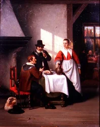 Uma Taberna Interior (painel)