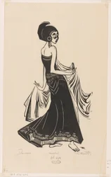 Danseres (título original sobre o objecto)