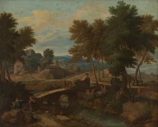 Paisagem ideal de carácter italiano