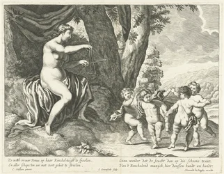 Vénus e putti dançantes