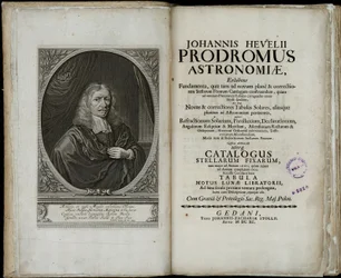 Johannes Hevelius recolhido astronomia, 1690