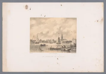 Voorzaan em Zaandam De Voorzaan em Zaandam (título no objeto)
