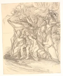Ilustração para Alfred Tennyson "Enoch Arden"