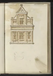 Gable em Houtmarkt em Haarlem