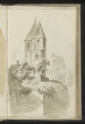 Torres do Noorderpoort em Hoorn