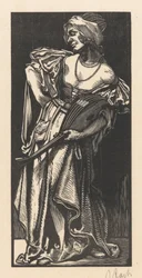 Mulher com alaúde