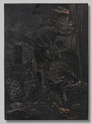Trabalhadores de terraplenagem