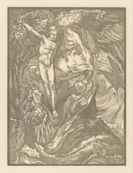 Perseu e o monstro marinho
Perseus e o Dragão, impresso em papel holandês